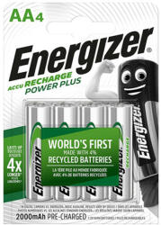 Energizer Akkumulátor ENERGIZER POWER PLUS AA HR6 BL4 2000mAh 4db (ENEBAT2620)