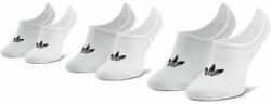 adidas 3 pár/csomag unisex bokazokni adidas No-Show Socks 3P FM0676 White 40_42 Női