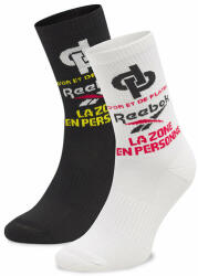 Reebok 2 pár hosszú szárú unisex zokni Reebok Jul Crew Sock HI3894 Mix S Férfi