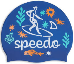 Speedo Cască de înot pentru copii speedo slogan cap junior albastru închis