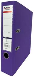 Optima Biblioraft A4, plastifiat PP/PP, margine metalica, 75 mm, Optima Premium - violet (OP-50057511) - birotica-asp