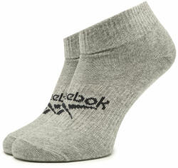 Reebok Rövid unisex zoknik Reebok Active Foundation Ankle Socks GI0067 Medium Grey Heather XL Női