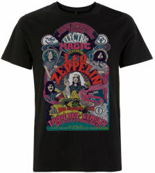 NNM tricou pentru bărbați Led Zeppelin - Deplin Culoare Magie electrică Negru - RTLZETSBFUL