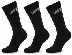 Unfair Athletics 3 pár uniszex hosszú szárú zokni Unfair Athletics Curved UNFR22-164 Fekete 39_42 Férfi