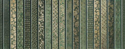 TUBADZIN Csoport Arte Vinaros Green Fali Dekor 74, 8x29, 8 matt