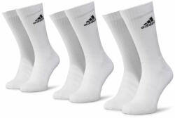 adidas 3 pár uniszex hosszú szárú zokni adidas Cush Crw 3PP DZ9356 White/White/Black 46_48 Férfi