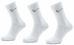 Karl Kani 3 pár hosszú szárú férfi zokni Karl Kani Signature 3003748 Fehér 35_38 Férfi