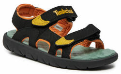 Timberland Szandál Timberland Perkins Row 2 Strap Sandal TB0A43EAEDN1 Black W Medium Yellow 35