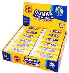 Astra Radír ASTRA antibakteriális 60x20x11 mm fehér (06_00887)