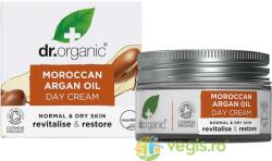 Dr. Organic Crema de Zi cu Ulei de Argan Marocan Bio 50ml