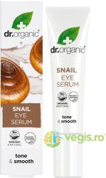 Dr. Organic Ser pentru Ochi cu Extract de Melc 15ml