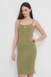 Calvin Klein ruha zöld, mini, testhezálló - zöld S - answear - 21 990 Ft