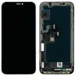 Rmore LCD kijelző érintőpanellel (előlapi keret nélkül) iPhone X Fekete [HD Incell] A1865 A1901