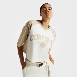 Converse RETRO CHUCK CROPPED TEE , Natur , L