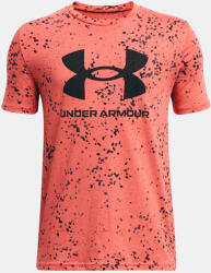 Under Armour UA Sportstyle Logo Aop SS Tricou pentru copii Under Armour | Roz | Băieți | 122