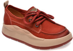Gryxx Pantofi casual GRYXX rosii, 63656, din piele naturala 37