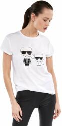 Karl Lagerfeld T-shirt Karl Lagerfeld 016250 (81KW1762 White)