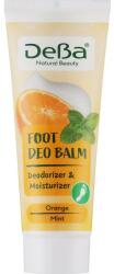 DeBa Balsam pentru picioare Orange & Mint - DeBa Natural Beauty Foot Deo Balm 75 ml