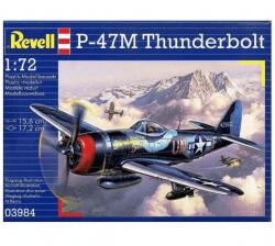 Revell P-47 Thunderbolt vadászrepülőgép műanyag modell (1: 72) (03984)