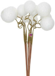 Decoration & Design Gömb havas betűzős hungarocell 65cm fehér 10 db-os szett (DD62482)