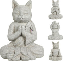 Koopman Kültéri meditáló macska figura 40 cm 3 féle választható kivitelben (095203220)