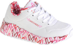 Skechers Fehér lány tornacipő Skechers Uno Lite 314976L-WRPK Méret: 39.5
