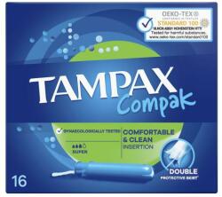 Tampax Compak Super tampon Tampon cu aplicator Super 16 buc pentru femei