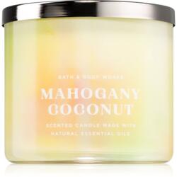 Bath & Body Works Mahagony Coconut lumânare parfumată V. 411 g
