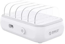 ORICO Incarcator retea Orico Statie incarcare, 4x USB, 1x USB-C, APD-4U1C, White (APD-4U1C-EU-WH)