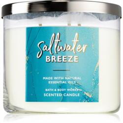 Bath & Body Works Saltwater Breeze lumânare parfumată 411 g