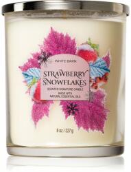 Bath & Body Works Strawberry Snowflakes illatgyertya 411 g