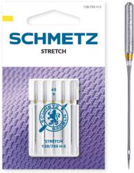 Schmetz Set 5 ace de cusut, materiale elastice, finete 65, Schmetz 130/705 H-S VJS