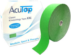 AcuTop Classic XXL Kineziológiai Tapasz 5 cm x 35 m Zöld (SGY-AT10G-ACU) - duoker