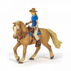 Papo Figurina Set Cowgirl (vacarita) Pe Cal Usa (Papo51566) - ookee Figurina