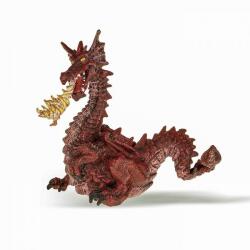 Papo Figurina Dragon Rosu Cu Flacara (Papo39016) - ookee Figurina