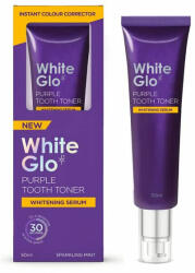 White Glo Ser pentru albirea dintilor Purple Tooth Toner, 50ml, White Glo
