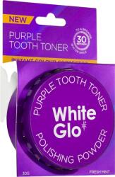 White Glo Pudra pentru albirea dintilor Purple Tooth Toner, 30g, White Glo