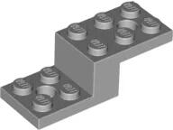LEGO® 11215c86 - LEGO világosszürke fordító lap 5 x 2 x 1 1/3 méretű 2 lyukkal (11215c86)
