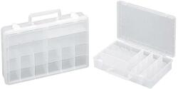 Meiho Tackle Box Cutie MEIHO Feeder 1800 Compartiment Case Clear 333 x 228 x 72mm (4963189000116)