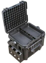 Meiho Tackle Box Valigeta pescuit MEIHO VS-7080 Black, 37.5 x 29.3 x 27.5cm (4963189114608)