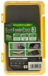 Meiho Tackle Box Cutie MEIHO Slit Form Case J Yellow 17.5 x 10.5 x 2.2cm (4963189114769)