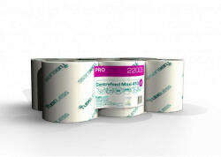 Tubeless PRO 410 Maxi tekercses kéztörlő 1 rétegű, fehér, 100% cellulóz, 411, 5 m, 6 tekercs/zsugor