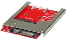 Roline 11.03. 1567-10 mS-ATA SSD to 2, 5" S-ATA átalakító adapter és beépítő keret