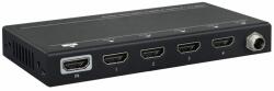 Vivolink HDMI splitter 1x4 4K60Hz Black VLHDMISP1X4 (VLHDMISP1X4)