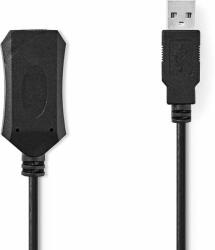 Nedis Aktív USB-kábel | USB 2.0 | USB-A Dugasz | USB-A Aljzat | 480 Mbp (CCGL60EXTBK200)
