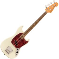 Squier - Classic Vibe '60s Mustang Bass Olympic White 4 húros elektromos basszusgitár - dj-sound-light