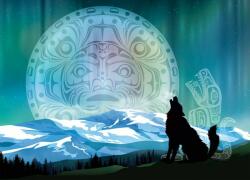 Cobble Hill 45010 - Two Wolves - 500 db-os puzzle (45010)