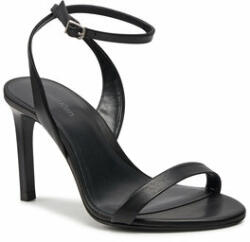 Calvin Klein Sandale Heel Sandal 90 Lth HW0HW01945 Negru