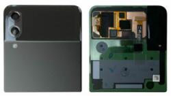 Samsung F711 Galaxy Z Flip3 5G előlap felső, külső része kis lcd kijelzővel (GH97-26773A) Fekete, Black gyári Service Pack