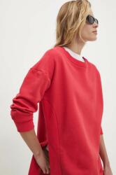 ANSWEAR bluza femei, culoarea rosu, neted BPYH-BLD005_33X